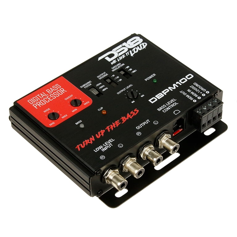 Free Shipping! DS18 DBPM100.MX Car Audio Digital Bass Restoration