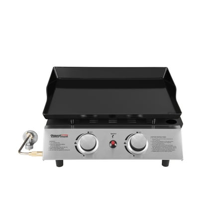 - Royal Gourmet PD1200 BBQ Propane Gas Grill Griddle 2 Burner Tabletop Barbecue Camping