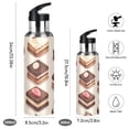 thumbnail image 2 of Yayeee 33oz Insulated Water Bottle Double Wall Stainless Steel with Flip Straw Lid, Cute Chocolate Cakes, 2 of 7
