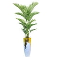 thumbnail image 1 of Vintage Home Artificial Faux Real Touch 85" Tall Real Touch Palm Tree And Fiberstone Planter, 1 of 3