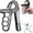 Gray, variant on Hand Gripper Strengthener, Hand Squeezer Adjustable Resistance, Grip Strengthener Forearm Strengthener, Hand Exerciser for Muscle Building and Injury Recover, Forearm Strengthener