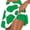L Green, variant on Penkiiy Women Skirt Ruffles High Waist Workout Skirt Valentine's Day Lightweight Running Tennis Skirt for Women Pleated L Green
