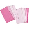 Gerber - Flannel Burp Cloth 8-pack, Pink