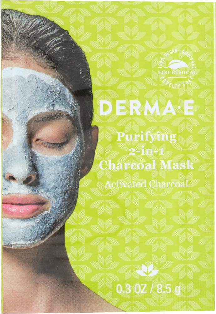 Purifying 2in1 Charcoal Mask, 0.3 oz