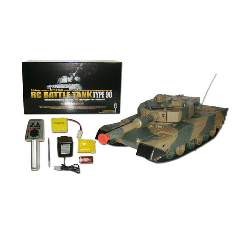 1:24 Defense Force Type 90 RC Airsoft Battle Tank - Walmart.com 1:24 Defense Force Type 90 RC Airsoft Battle Tank - Walmart.com