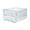 Fruit-Clear, variant on ZOURIH 1 Pack 2 Layer Stackable Pull-Out Fridge Organizer Drawers,Clear Refrigerator Drawer with Lids,Fridge Stackable Storage Drawers for Veggies,Fruits,Egg,Food Storage,32 Eggs-Clear