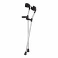 thumbnail image 1 of Muletas de antebrazo Medline Guardian para adultos, altura alta, ligeras y ajustables: ayuda superior para una mayor independencia (1 par), 1 of 3