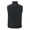 thumbnail image 3 of Men's Cutter & Buck Black Fort Wayne TinCaps Evoke Hybrid Eco Softshell Recycled Full-Zip Vest, 3 of 3