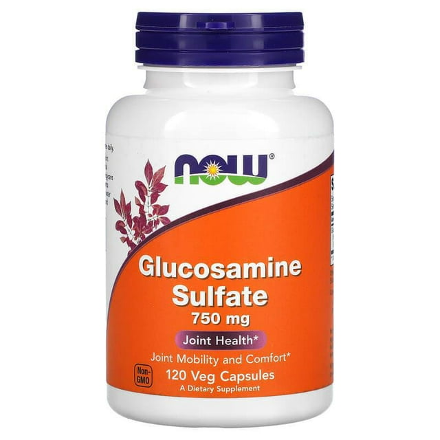 NOW FOODS SULFATO DE GLUCOSAMINA 750MG 120VCAPS