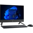 thumbnail image 3 of Dell Inspiron 5415 All-in-One Desktop 23.8" FHD Touchscreen, AMD Ryzen 5 7530U Processor, 8GB DDR4 1TB PCIE +1TB HDD, USB-C, HDMI,1080P Camera ,Windows 11 Home Black, 3 of 6