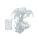 thumbnail image 2 of 20 luces LED de tira | Luces de hadas de alambre de cobre a pilas de colores | Iluminación decorativa interior exterior | 5 metros de longitud | Decoración de boda energéticamente eficiente, 2 of 2