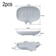 thumbnail image 2 of Caja de jabón de silicona para baño, jabonera de ducha con bandeja de drenaje, bandeja de jabón para fregadero de cocina en cascada MFZFUKR BST3017528-3, 2 of 6
