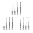thumbnail image 1 of 12pzs Brocas de Talador de Agujero Cuadrado para Carpinteria Juego de Cincel de Escopleadura de Madera Kits de Broca Electricas Cincel de Mortaja DIY, 1 of 5