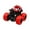 Red 6W4, variant on Wuztai Four-Wheel Drive Off-Road Vehicle, Simulation Model Toy Car for Children, Pull Back Inertia Motion Car