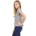 thumbnail image 4 of Pink Angel Girls' 3-Pack T-Shirts: Premium Cotton Comfort and Style for School, Play, Camp. Sizes 4 to 16, Tee Shirt 3-Pack, 4 of 10