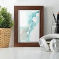 thumbnail image 6 of Ginkgo on Dusty Teal VII - Framed Print w/glass - Chestnut, 6 of 8