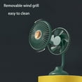 thumbnail image 6 of Necvior 4.5inch Rechargeable Mini Hose Small Fan 3-Speed Cooling Fan for Bedroom Bedside, 6 of 16
