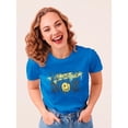 thumbnail image 2 of Why Not Dripping Ink Shaped T-Shirt Women -Image by Shutterstock, Female XX-Large, 2 of 4