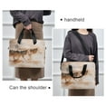 thumbnail image 6 of 16" Laptop Briefcase for Work Travel Laptop Shoulder Bag Carrying Handbag Laptop Case Abstract Wild Animals, 6 of 8