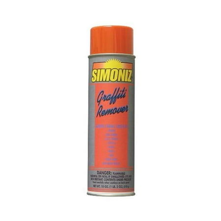 Simoniz USA S3346 PE 18 oz Graffiti Mark Remover Aerosol - Case of