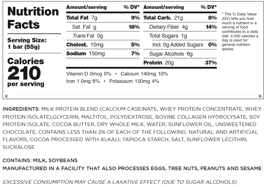 Barebells Cookies & Caramel Protein Bar 55g - 20g Protein