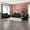 Black, variant on Contemporary 3-Piece Faux Leather Upholstered Living Room Sofa Set, Sofa Loveseat & Chair, Black