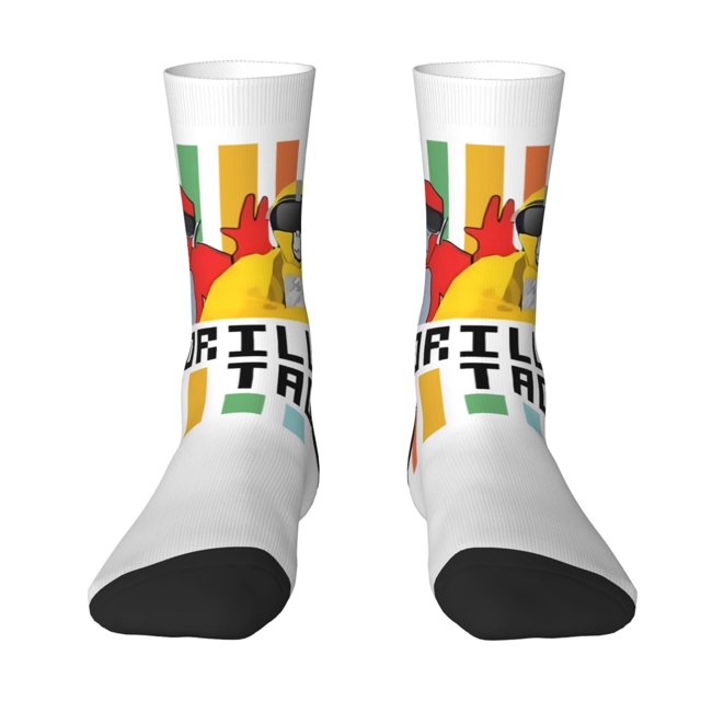Calcetines unisex con estampado 3D divertido de Gorilla Tag, calcetines de vestir con estampado divertido para niños, adolescentes y adultos, regalos para adultos