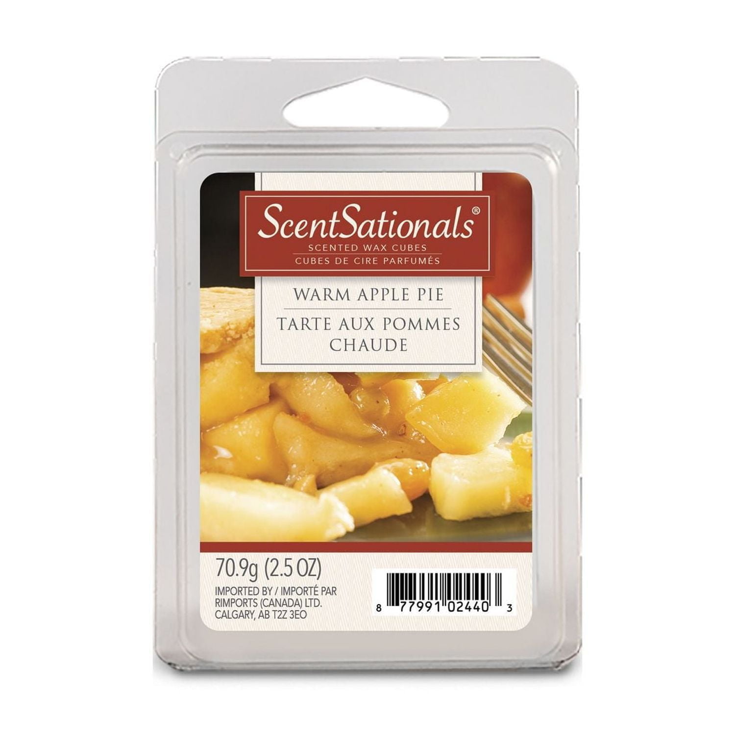ScentSationals Scented Wax Cubes - Warm Apple Pie