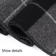 thumbnail image 3 of Bufanda suave formal de moda masculina, 3 of 5