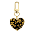 thumbnail image 1 of Llavero de metal en forma de corazón dorado Unbranded Asia Peony 3,2x3cm, 1 of 3