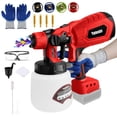 thumbnail image 1 of Pulverizador de pintura inalámbrico Yutesiri para Milwaukee con batería máxima de 18 V, 1 of 9