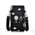 thumbnail image 1 of Bolso para teléfono móvil, monedero cruzado para mujer, minibolso coreano, bolso vertical, bolso deportivo para el brazo, bolso para colgar en el cuello, 1 of 1