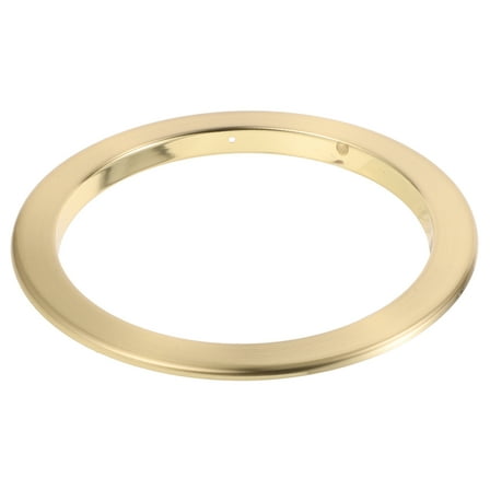 PAMINGONO Trash Can Lid 1Set for Kitchen Countertops Waste Management Golden Color