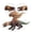 Brown, variant on Education Toy Realistic Birthday Dinosaur Model for Kids Fiery Figurine Educational Play for Curious Learners