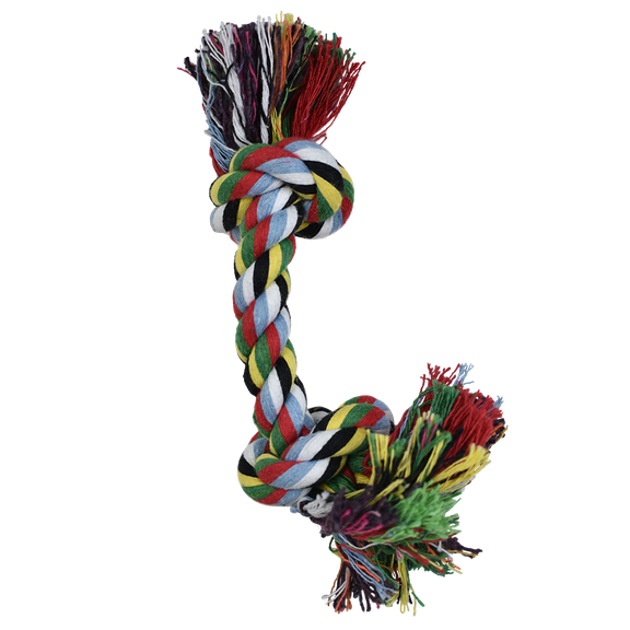 Juguete Hueso Fancy Pets Hilo Multicolor 20 CM