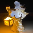 thumbnail image 4 of De Halloween Con Linterna Estatua Fantasma De Resina Para Decoración De Fiesta De Halloween Methold HA042802-02, 4 of 6