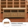 thumbnail image 3 of 1 mini mueble de TV de madera para casa, decoración de muebles pequeños, 3 of 8