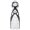 WHITE, variant on Mares X-Stream Open Heel Fins with Bungee Straps, Black/Black, Small