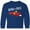 Royal Blue, variant on Inktastic Born to Race- Red Race Car Long Sleeve Youth T-Shirt