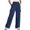 *3-Navy, variant on VBVC Women's Y2K Drawstring Sweatpant,Wide Leg Cargo Pant For Women,Ladies Stretch Trousers with Pockets,Beige,Size S