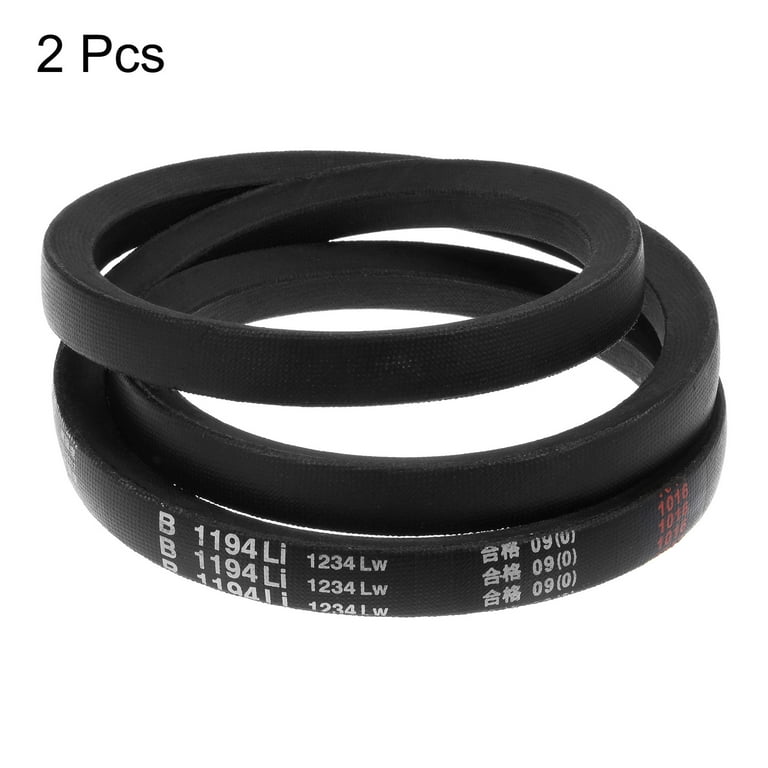 Uxcell B1194 V Belts Drive Belt 1194mm Inner Girth Rubber