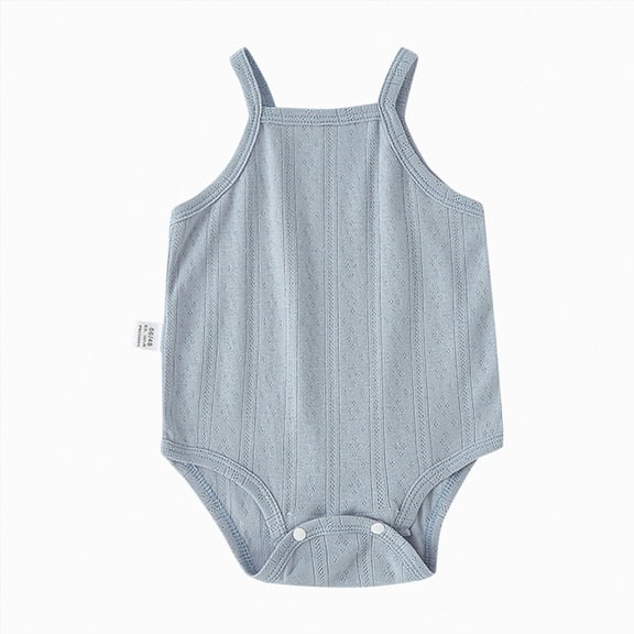 Baby Onesies Boy Boys Girls Sleeveless Solid Romper Jumpsuit Newborn Summer Bodysuits Clothes