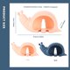 thumbnail image 2 of Soporte para cepillo de dientes, gancho de almacenamiento multifuncional montado en la pared, soporte autoadhesivo para maquinilla de afeitar para el baño del hogar, 2 piezas de caracol de animales d TUNC Sencillez, 2 of 5