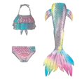 thumbnail image 1 of "children's Mermaid Swimsuit Mermaid Tail Swimsuit", 1 of 4