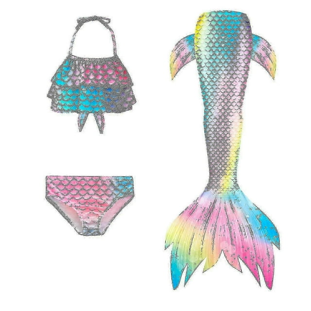 "children's Mermaid Swimsuit Mermaid Tail Swimsuit"