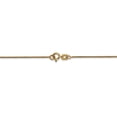 thumbnail image 4 of Real 14kt Yellow Gold .80mm Spiga with SpRing Ring Clasp Chain; 24 inch; for Adults and Teens; for Women and Men, 4 of 5
