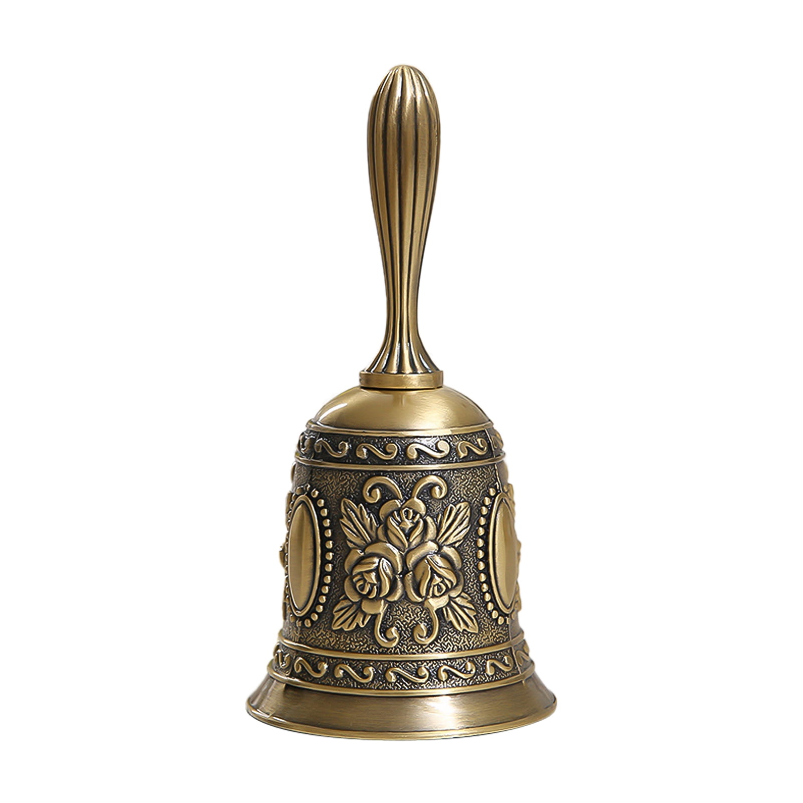 7pcs 1.4 Inch Copper Bell Vintage Brass Bells Bronze Jingle Bell Medium Craft Bells Bulk DIY Bells for Pet Bell Dog Collar Bells Crafting Home Door Decor 