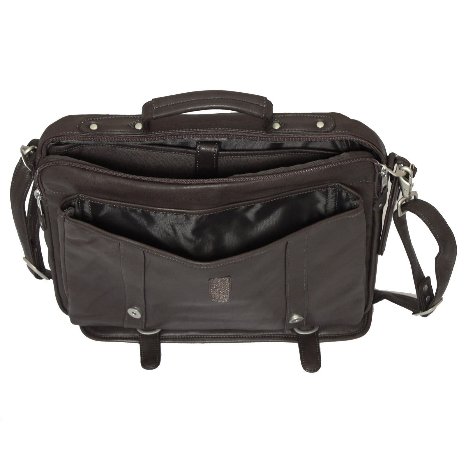Canyon Outback Leather Willow Rock 16-Inch Leather Computer Briefcase