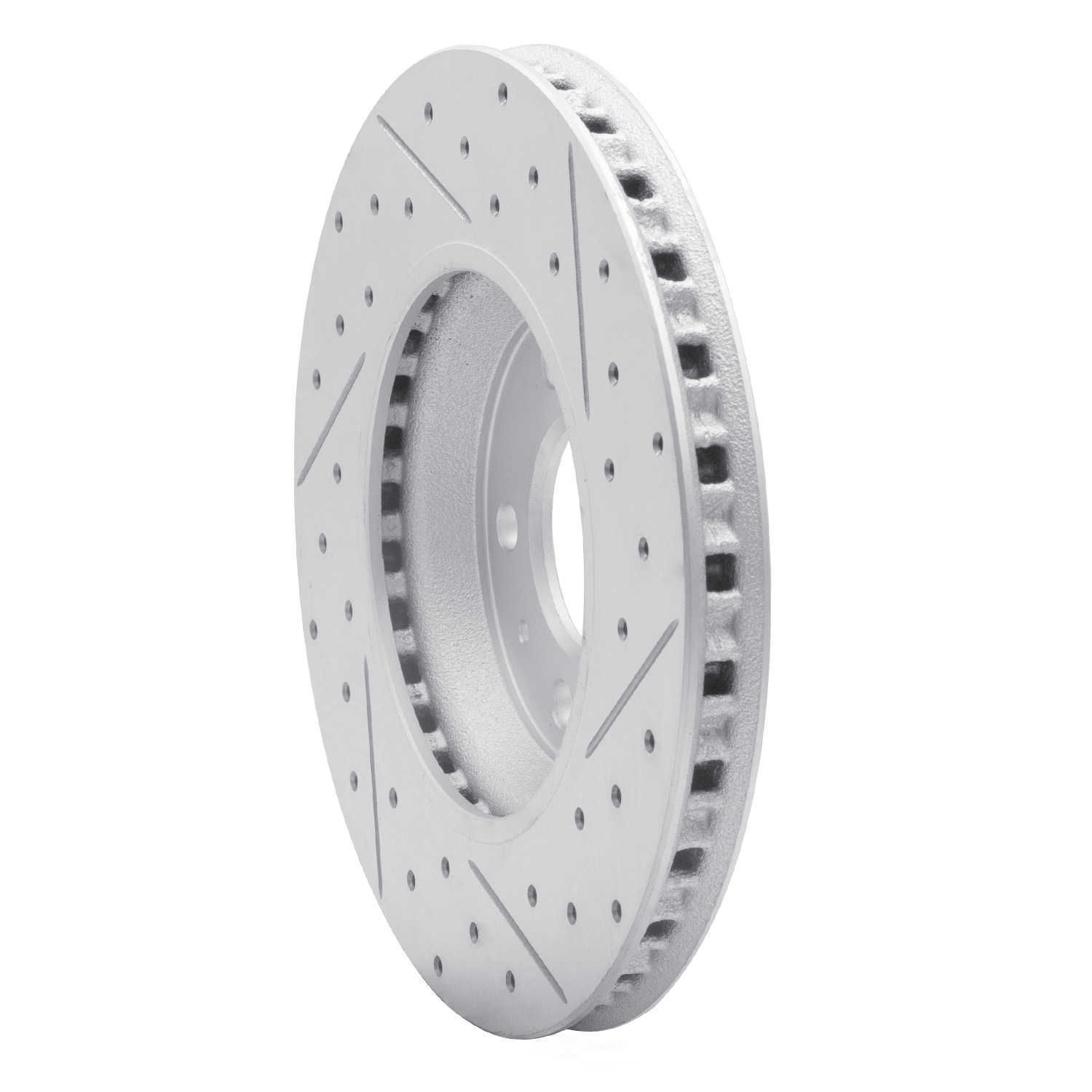 Dynamic Friction Company 830-53005L DFC Geoperformance Rotor - Drilled and Slotted