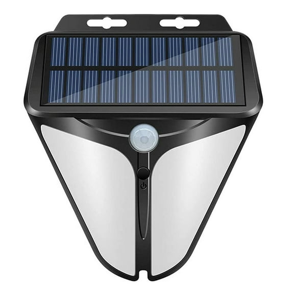 Aolyty 90DB Solar Strobe Warning Light, 4 Modes, IP65 Waterproof, Black